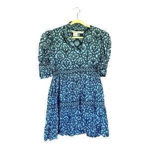 Gretchen Scott Designs Cotton Teardrop Dress - Wall of Secrets - Size M